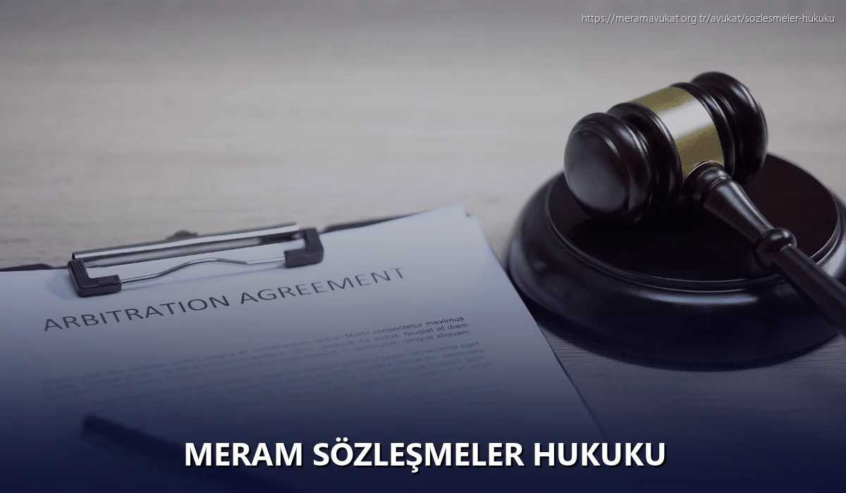 Meram Sözleşmeler Hukuku